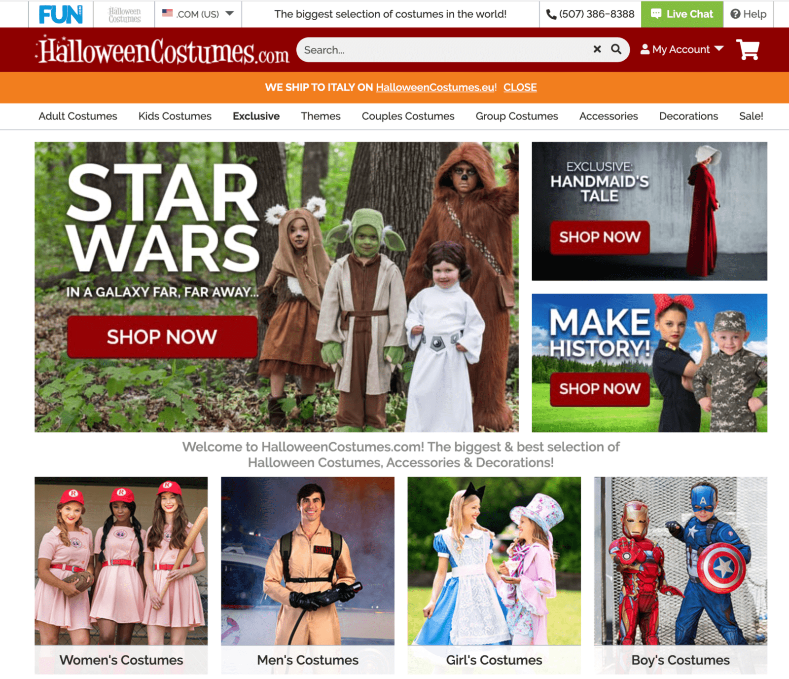 Have a Costume Party? Go to Halloween
