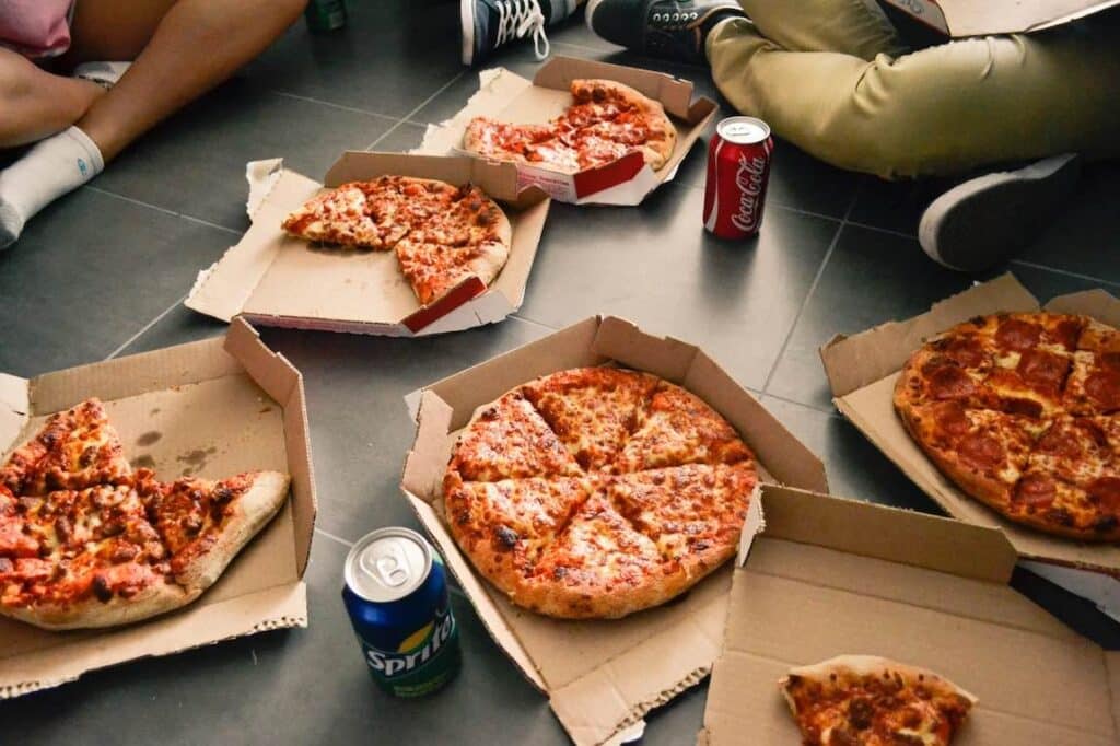 Pizza is the best party snack