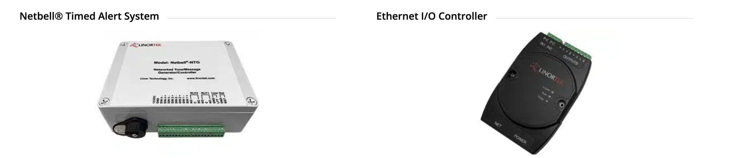 Linortek Web-Based Controllers