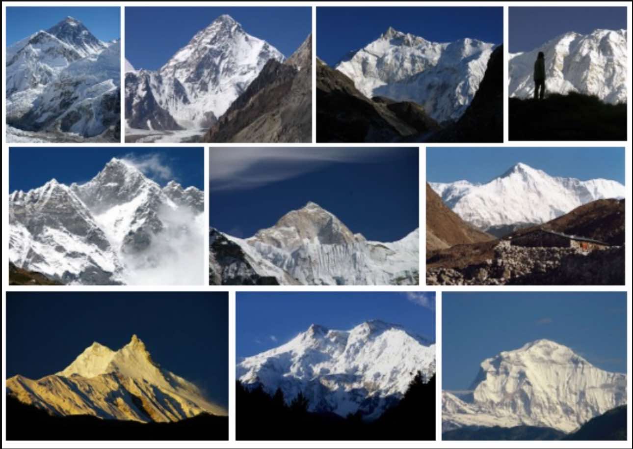 Top 5 Tallest Mountains in the World