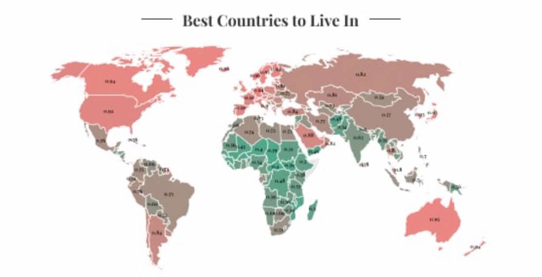 Top 5 Best Countries to Live In